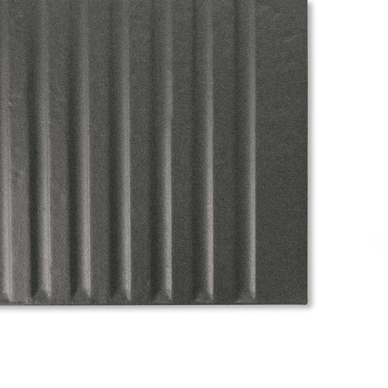 Merola Tile Kings Loft Black 7-7/8" x 15-3/4" Ceramic Wall Tile