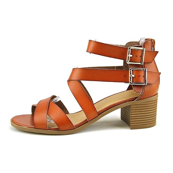 material girl danee block heel city sandals