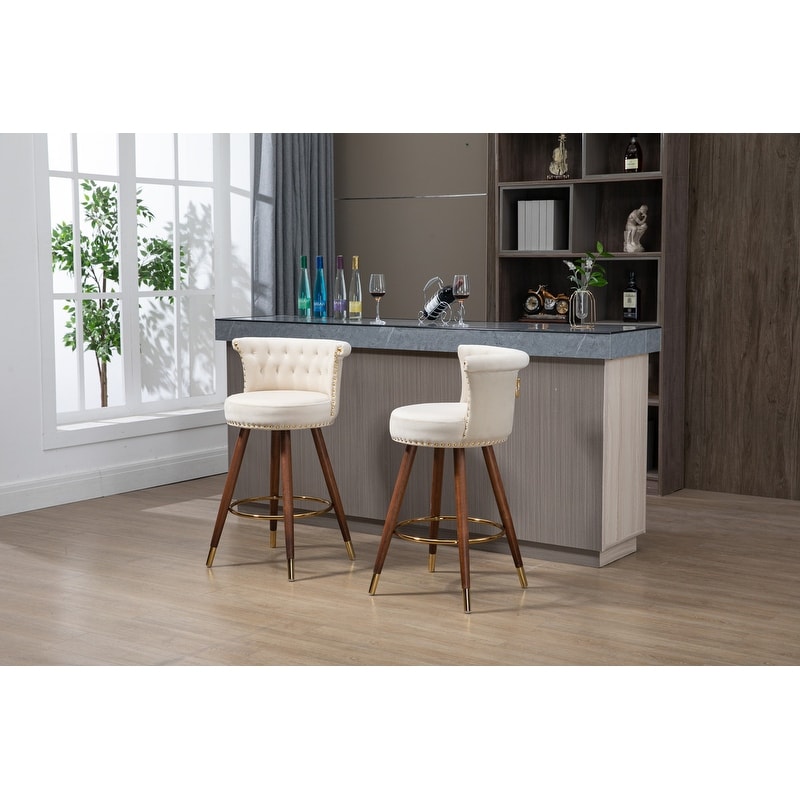 Wooden bar sales stool with backrest