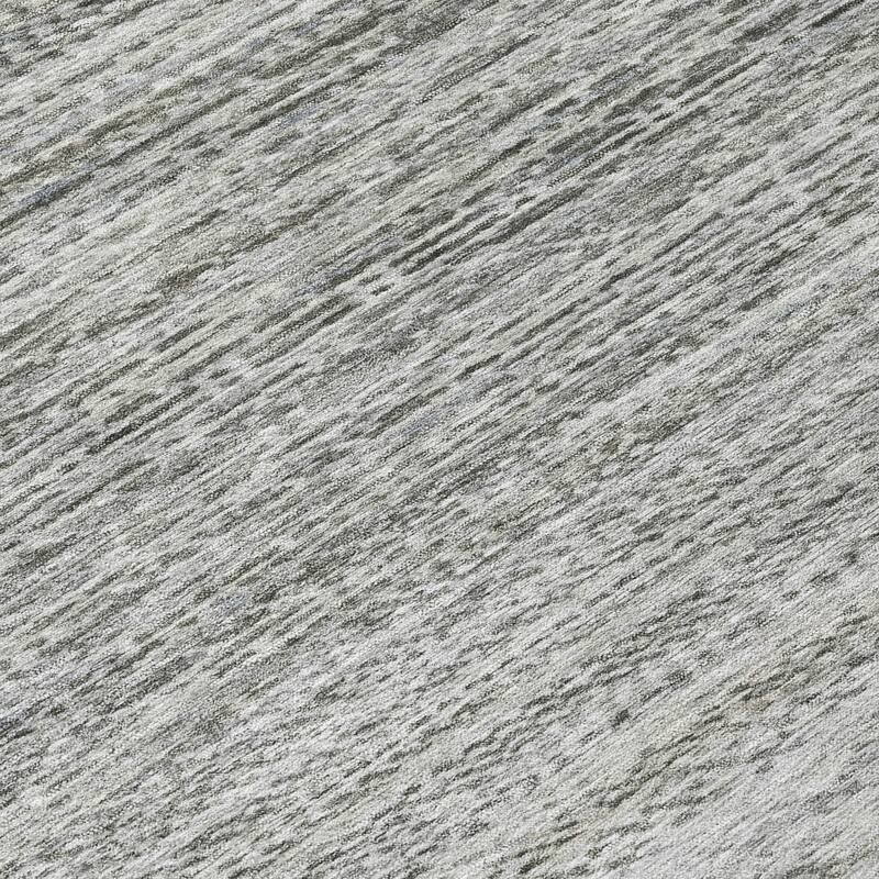 Machine Washable Indoor/Outdoor Modern Trellis Chantille Rug