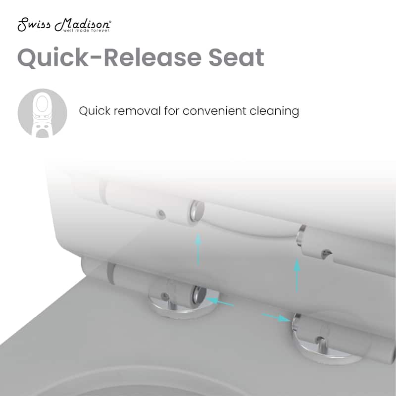 Angers One-Piece Elongated Toilet Vortex Dual-Flush 1.1/1.6 Gpf In Matte Grey - 26.7" x 16.1" 30.9"