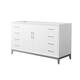 Option White / Brushed Nickel Hardware