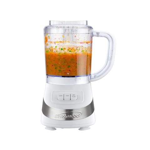 Brentwood FP-549W 3 Cup Food Processor, White