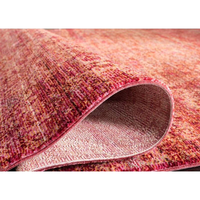 SAFAVIEH Valencia Molly Distressed Vintage Boho Oriental Polyester Rug