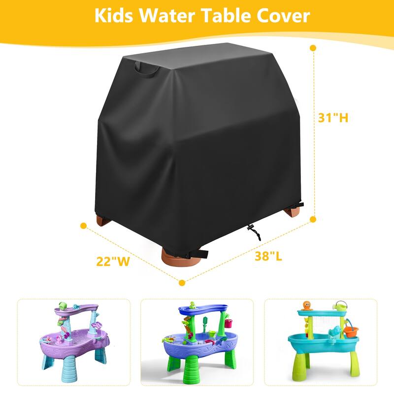 Durable Waterproof Toy Table Cover - 38"Lx22"Wx31"H