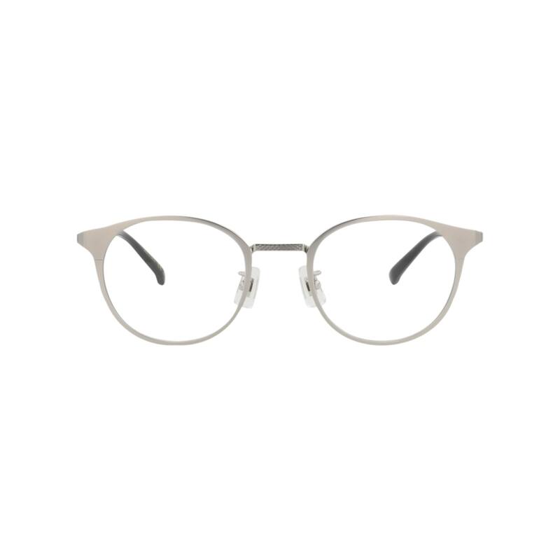 Dunhill Round-Frame Titanium Optical Frames - Silver Silver Transparent - Silver