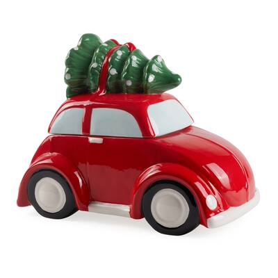 DII Christmas Car Cookie Jar
