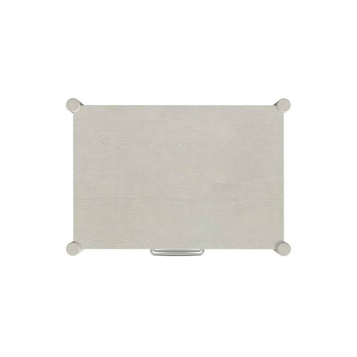 Modern Wood Lateral File, Office Storage File Drawer, Locking Drawer, Fully Assembled, White