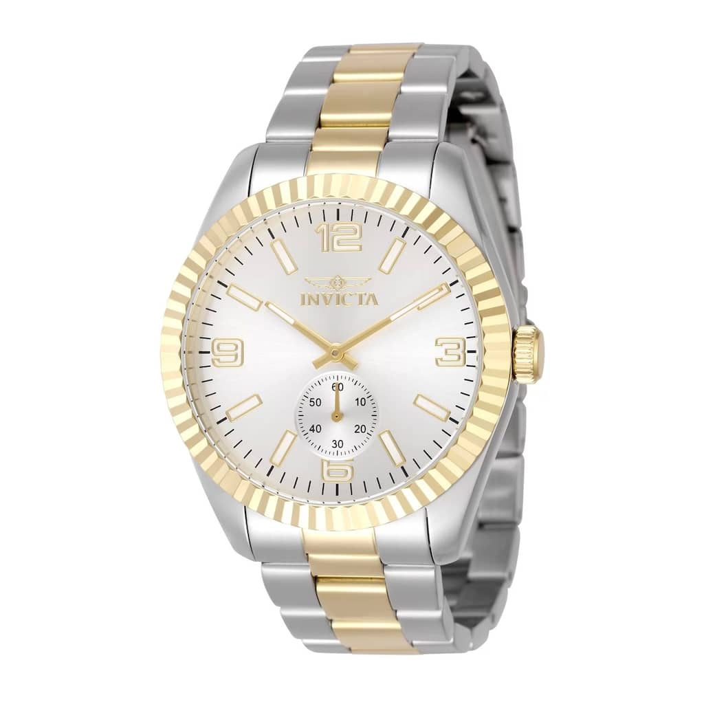 Invicta Men's 49385 Specialty Quartz Multifunction Silver Dial Watch