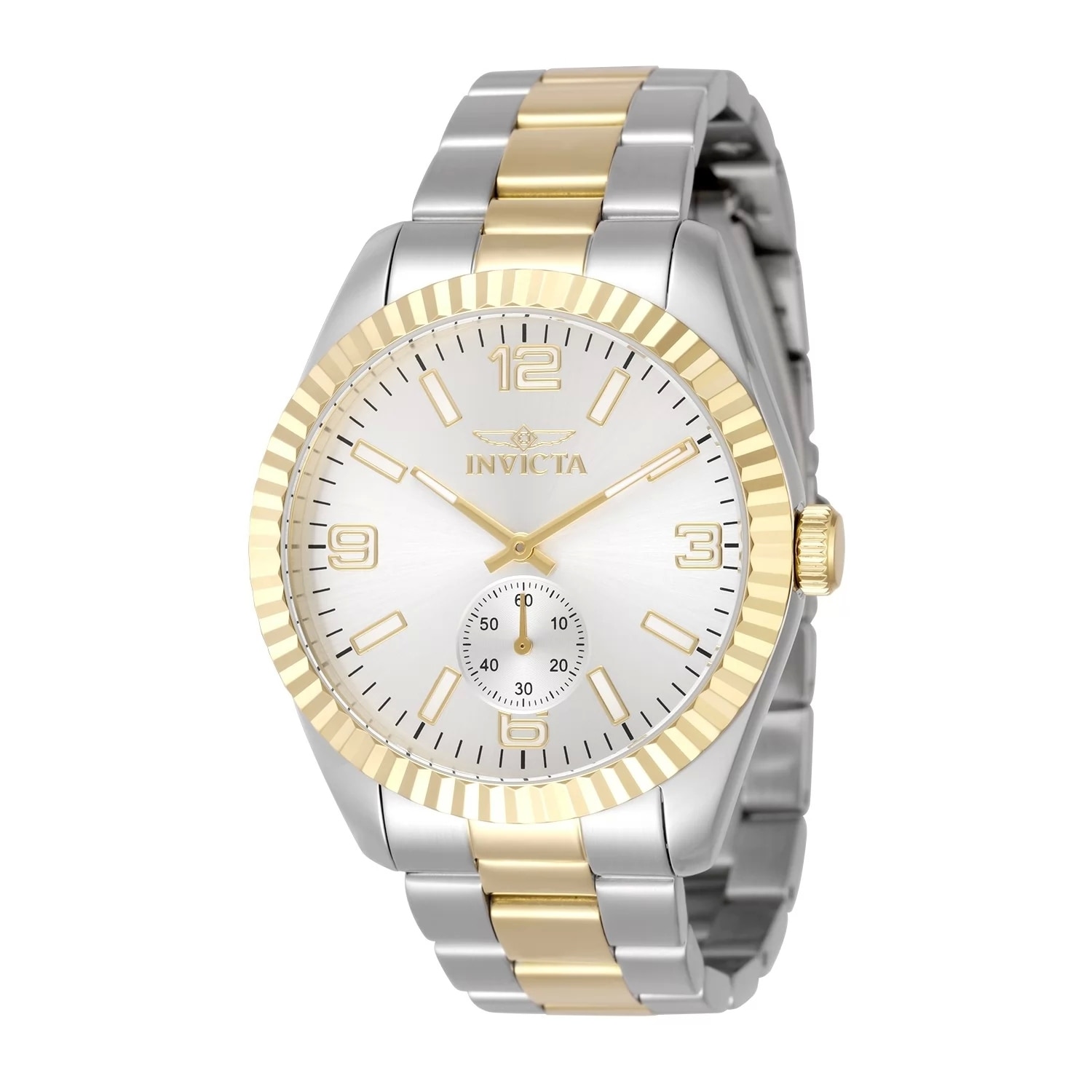 Invicta Men's 49385 Specialty Quartz Multifunction Silver Dial Watch
