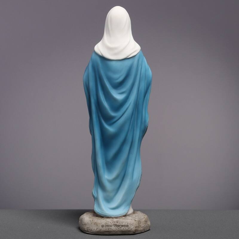 6.1 inches Height Polyresin The Immaculate Heart of Mary Multicolor Finish Figurine