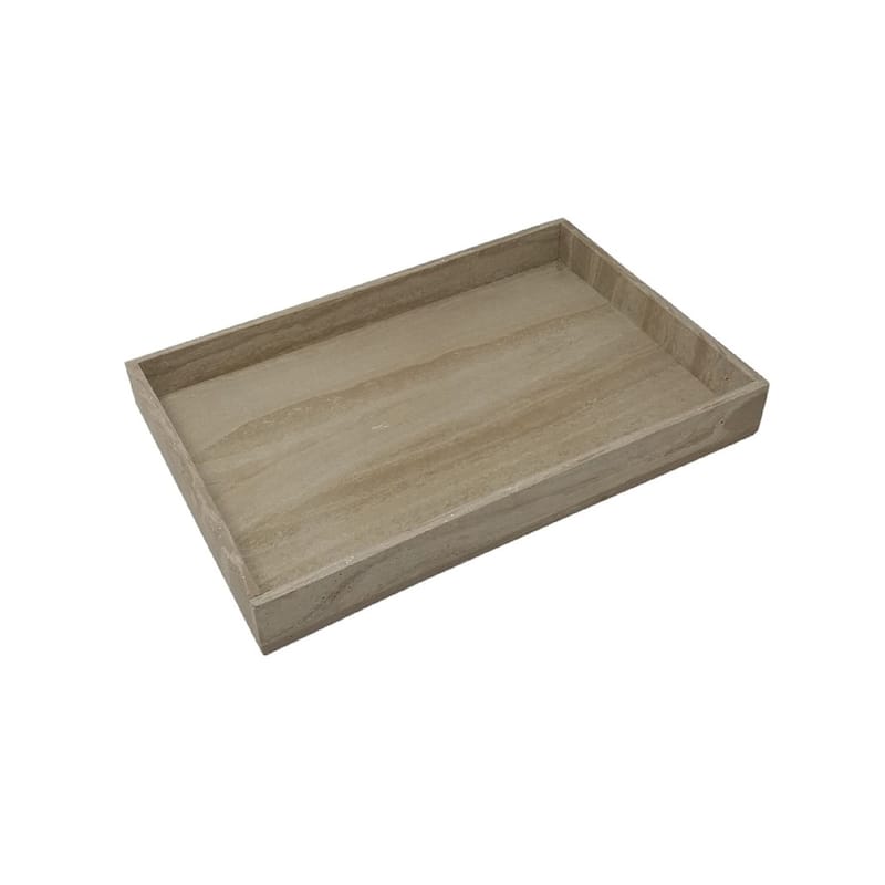 Rectangular Small Serving Tray Resin Dia 13.7"