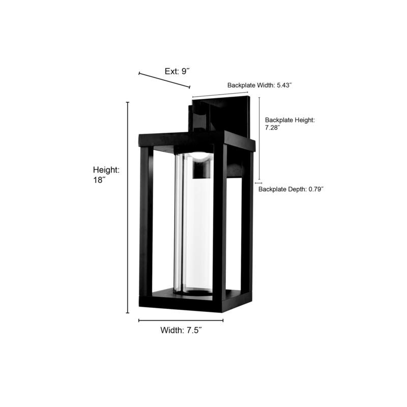 Millennium Lighting 91621 Caleb 20" Tall Outdoor Wall Sconce