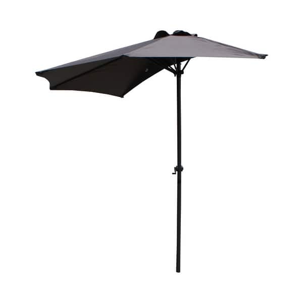 fade resistant patio umbrella canada SunVilla 10' Auto-Tilt Market Umbrella
