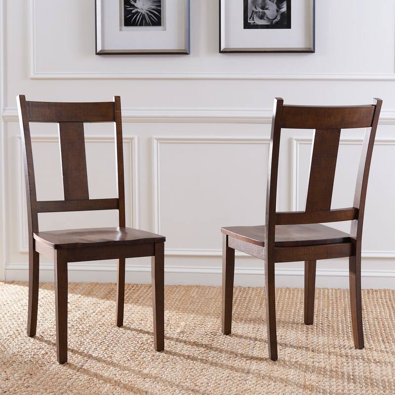 SAFAVIEH Mira Rustic Cafe Dining Chair - 18" W x 22" L x 40" H - 18Wx22Dx40H