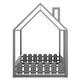 preview thumbnail 13 of 37, Wood Bed House Bed Frame With Fence,For Kids,Teens,Girls,Boys