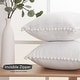 preview thumbnail 46 of 89, Deconovo Velvet Pom-poms Throw Pillow Covers 2 PCS(Cover Only)