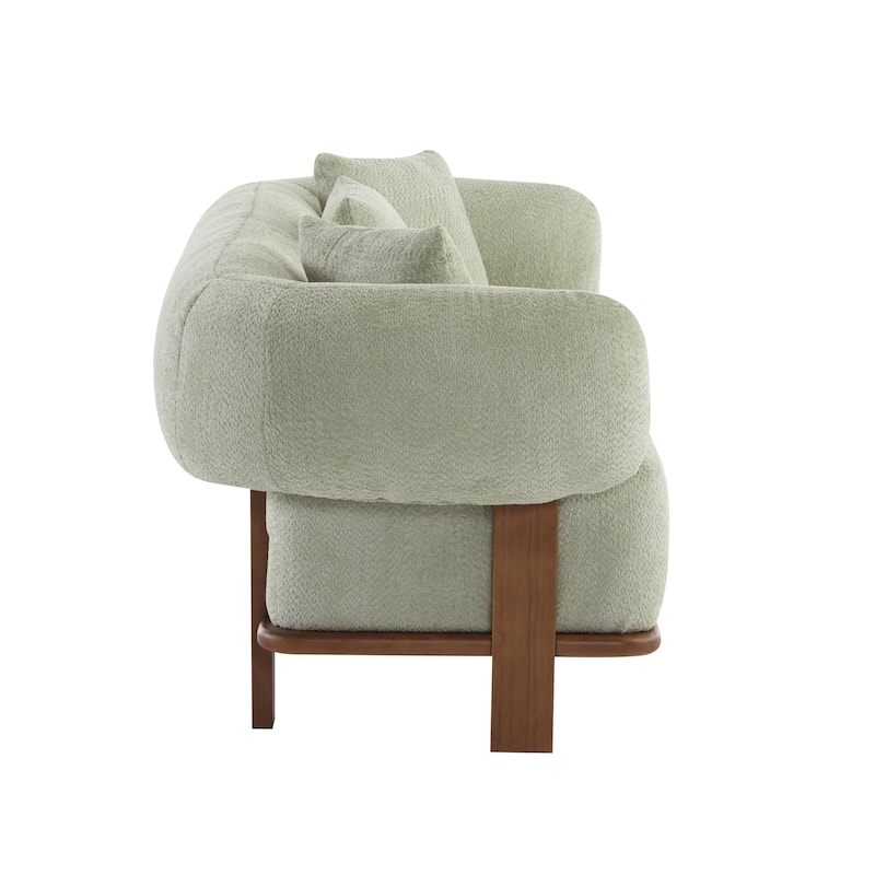 Christopher Knight Home - Oliver Wells Signature Round Arm Sofa