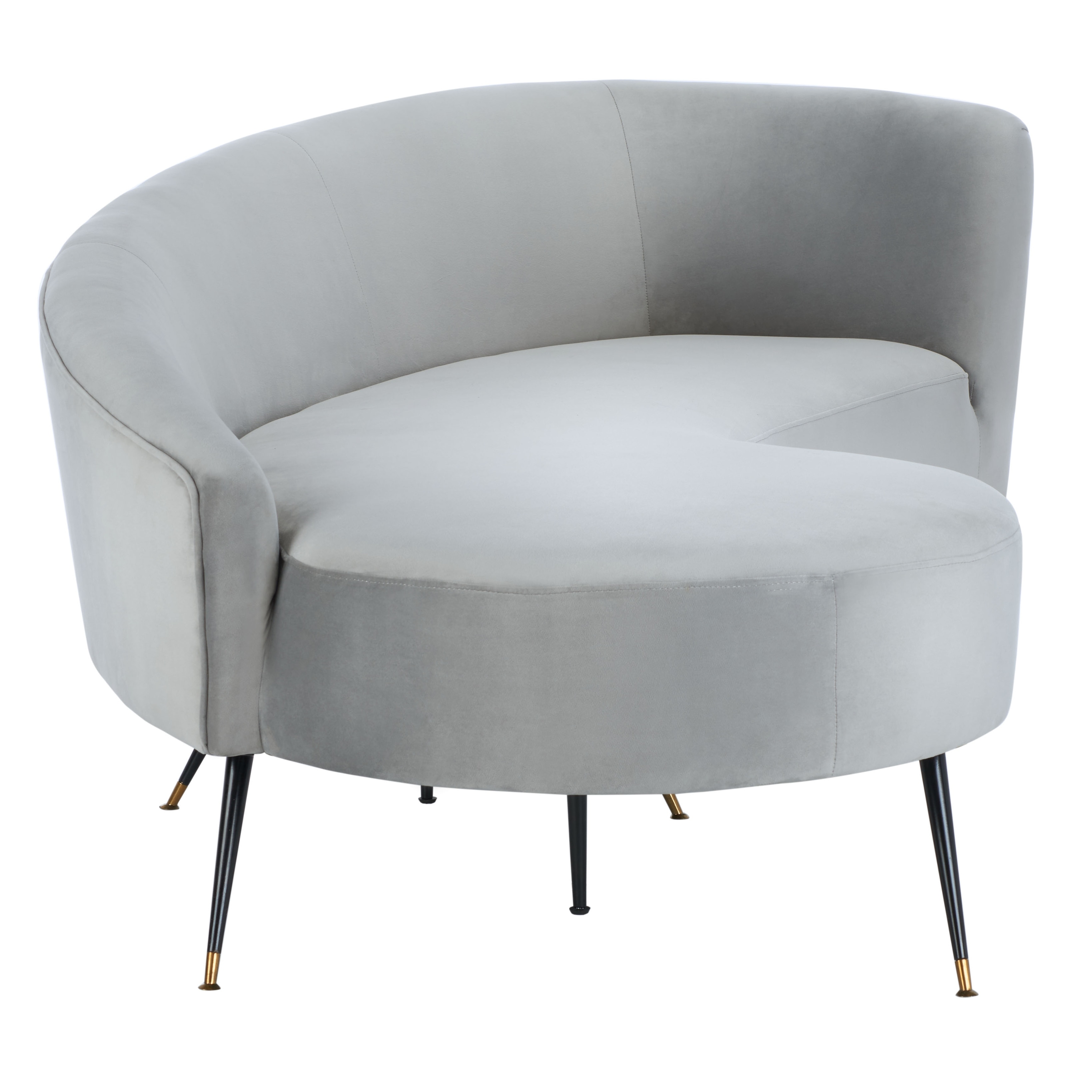 Safavieh couture evangeline on sale velvet parisian sofa