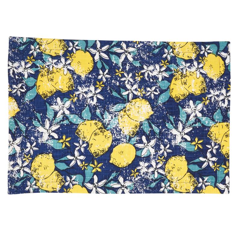 Lemon Design Table Mats (Set of 4)