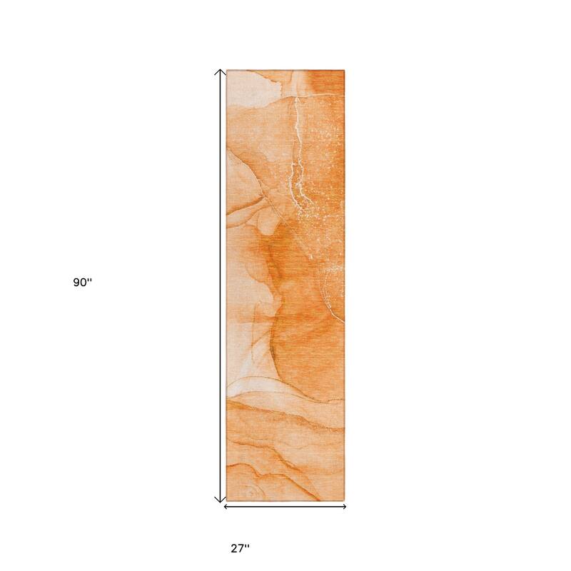 Almilo Contemporary Abstract Weather Resistant Blended Style Outdoor Rug
