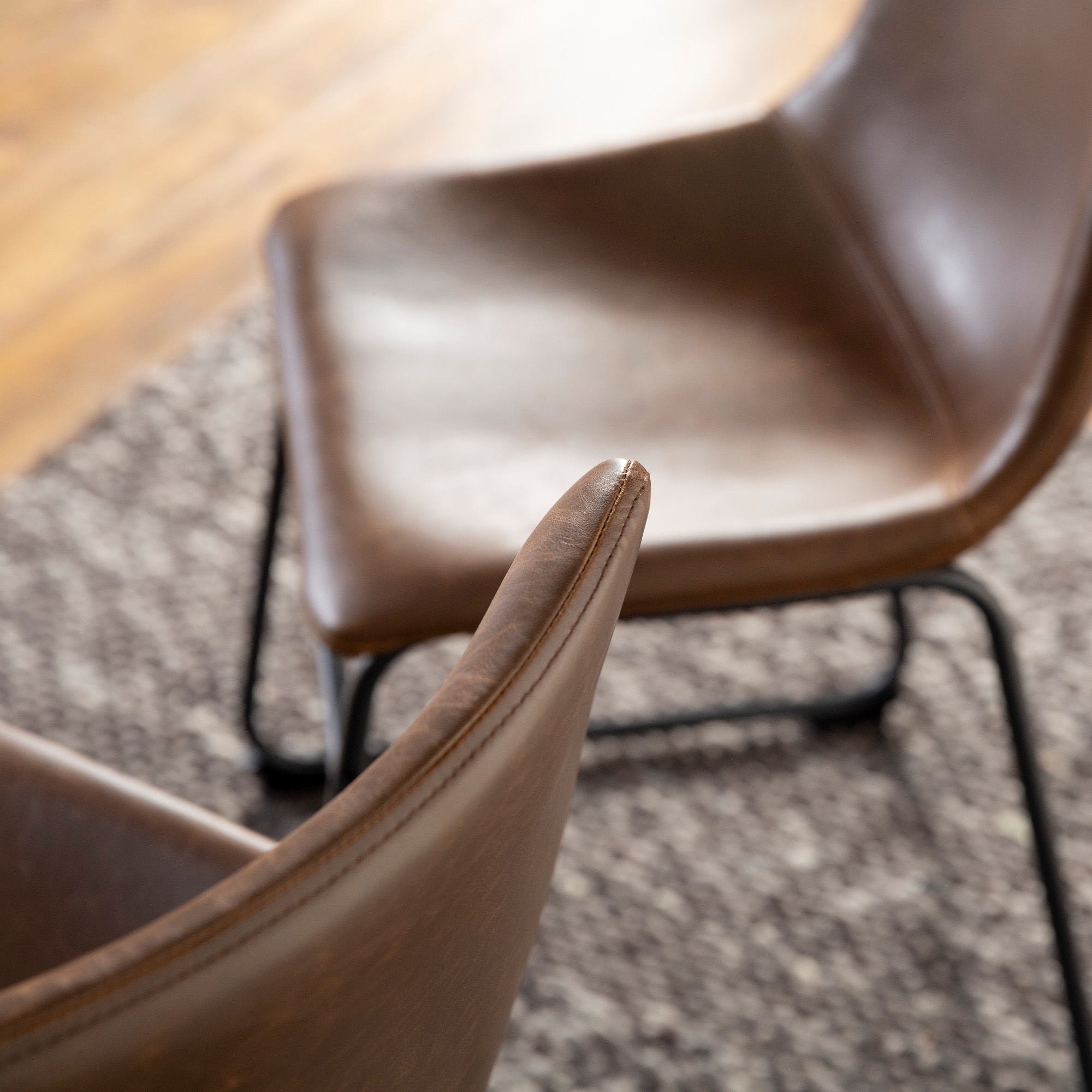 Carbon loft prusiner faux leather dining chair deals