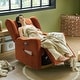 preview thumbnail 32 of 42, Remo Modern Electric Waterproof Nursery Swivel Glider Recliner with Built-in Nightlight and USB ports by HULALA HOME