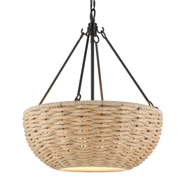 slide 2 of 5, Hathaway 4 Light Pendant