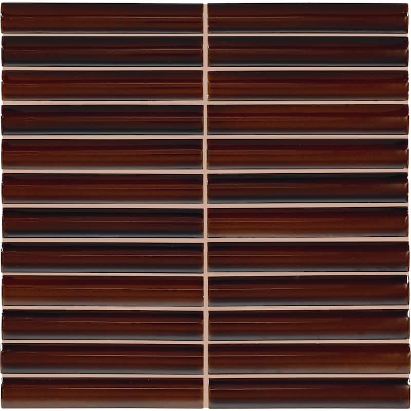 Daltile Artefino Vintage 1 x 6 Pencil Mosaic (10 PC Per SQFT) (9.60 SQFT Per Carton) - Jasper