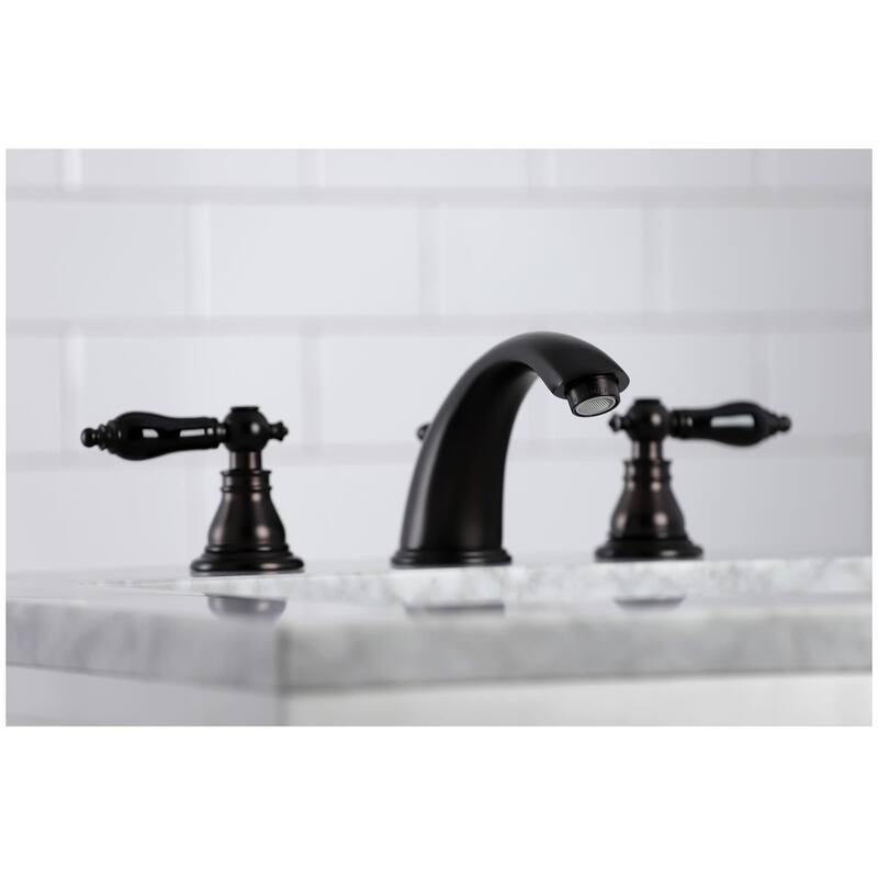 Kingston Brass Duchess 1.2 GPM Widespread Bathroom Faucet with Pop-Up