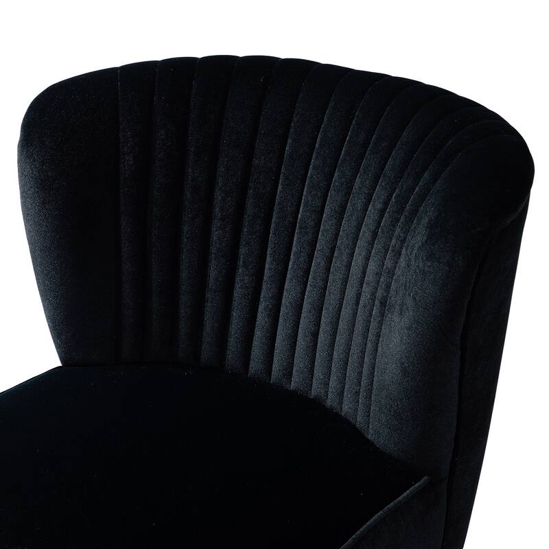 Barto Upholstered Side Chair with Tufted Back Set of 2 by HULALA HOME
