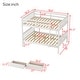 preview thumbnail 8 of 10, Bunk Bed with 2 Storage Drawers Under Bed,Detachable Beds,Full over Full