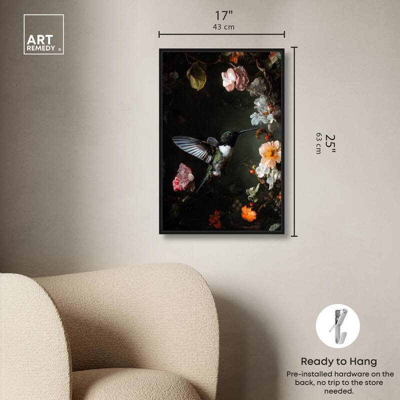 Nectar Thief II Canvas by Art Remedy