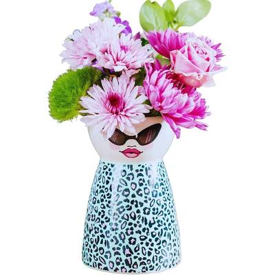 Cute Ceramic Vase for Home or Office Decor