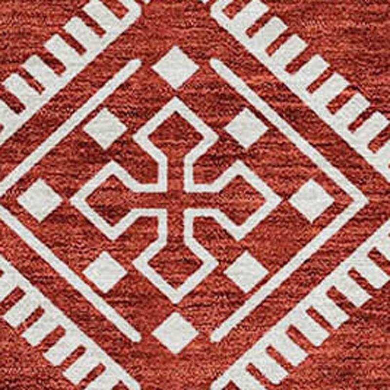 HomeRoots Southwestern Transitional Rectangle Outdoor Rug