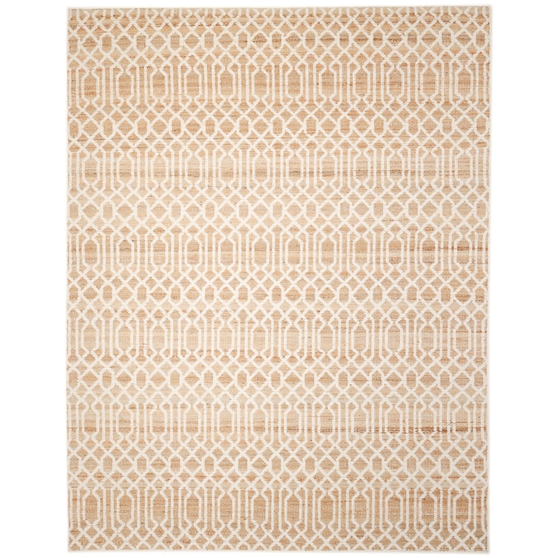 Overton Handmade Modern Contemporary Trellis Area Rug - 3' x 5'