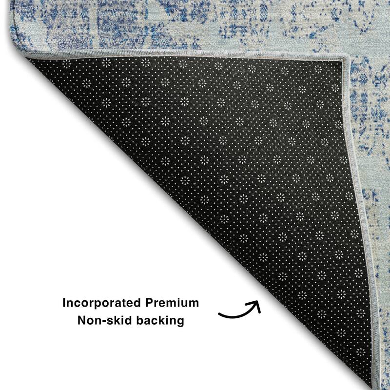 Premium Washable Super Soft Modern Cobblestone Mayfield Rug