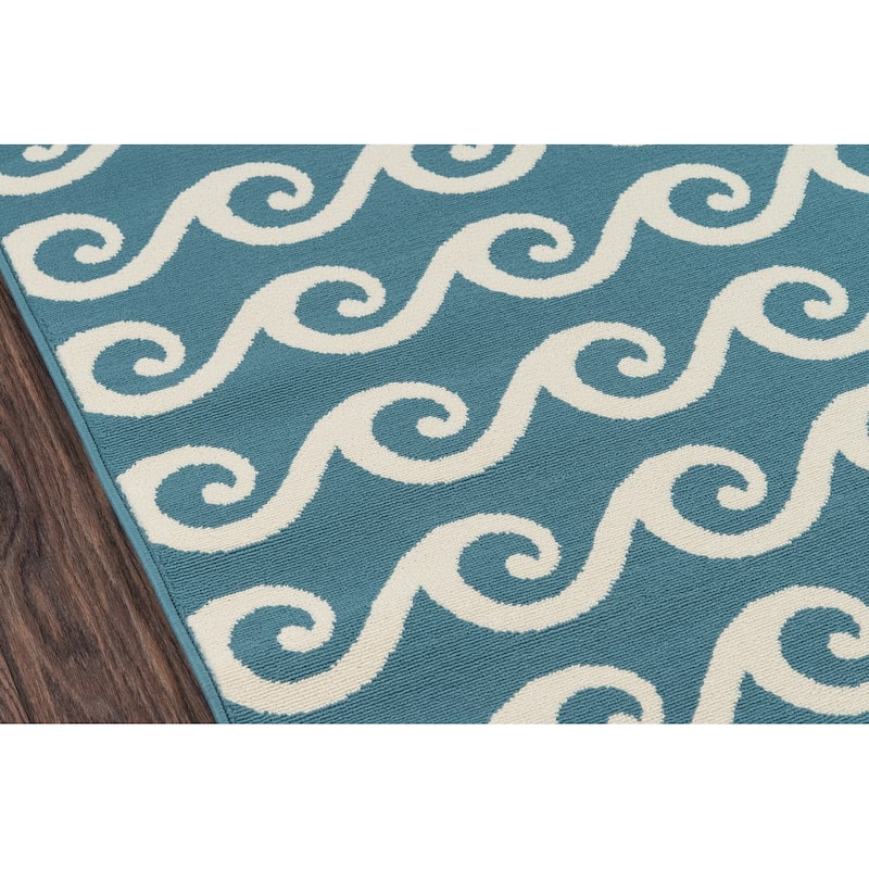 Momeni Baja Waves Indoor Outdoor Rug