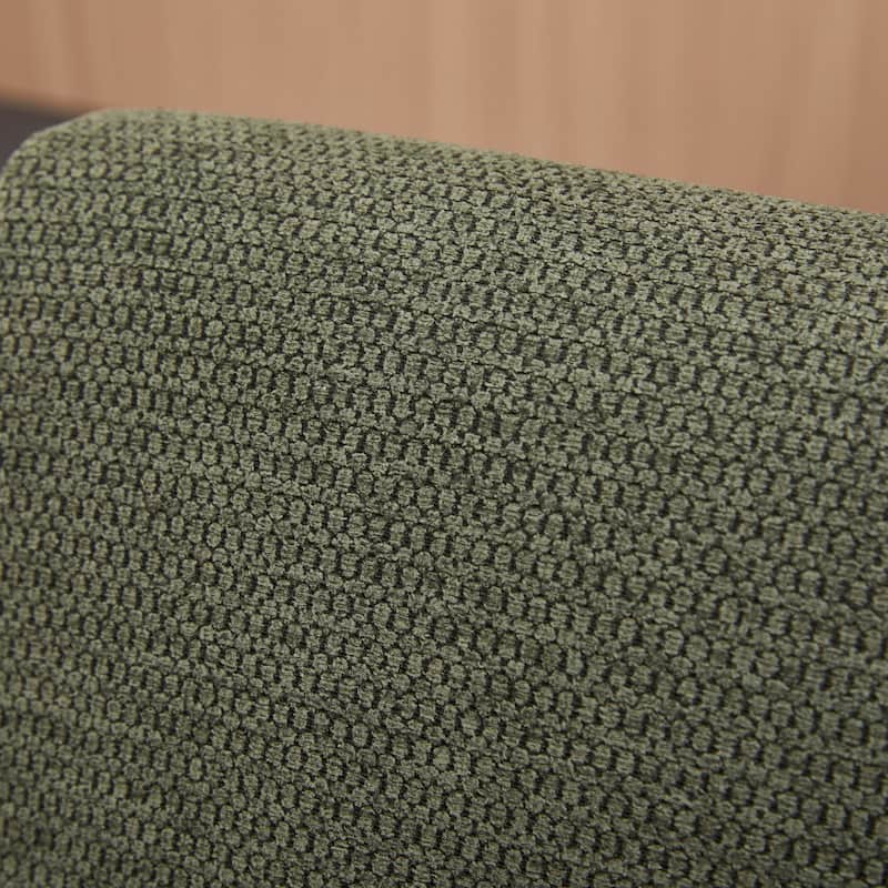 Accent Chair, Mid-Century Modern Armchair with Solid Wood Legs, Reading Leisure Chair with High Back for Living Room