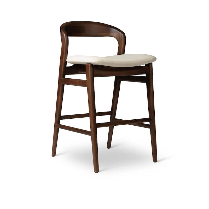 Urbia Velma Counter and Bar Stool - Medley Ivory, Nogal