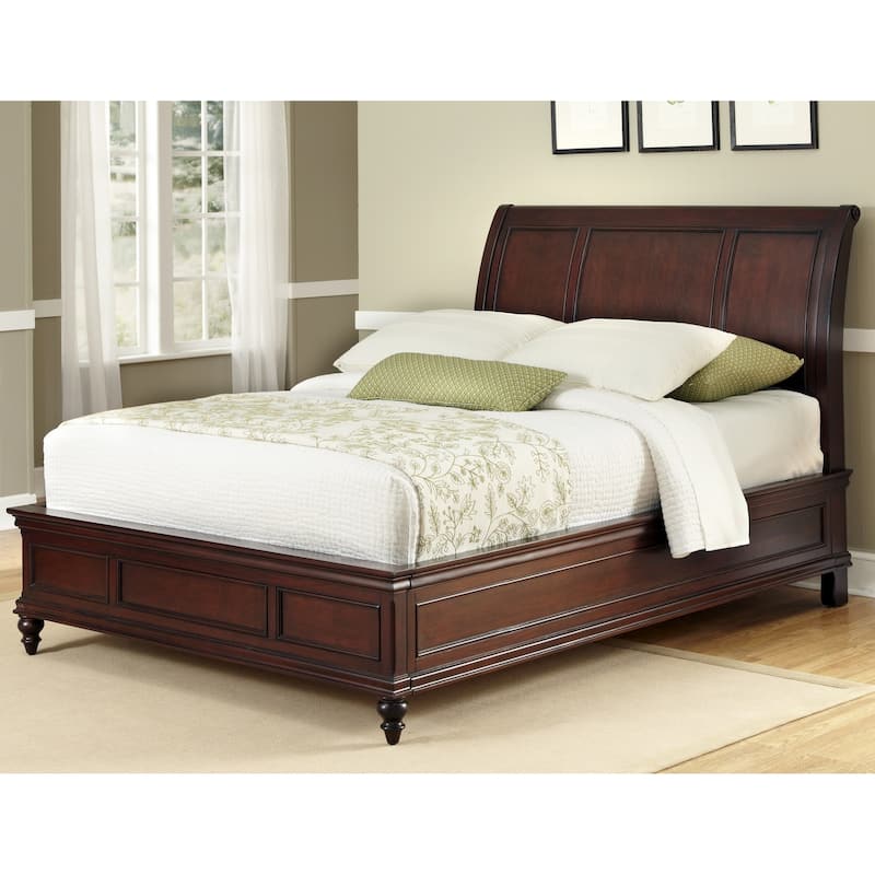 Lafayette King Sleigh Bed by Homestyles - Brown - King