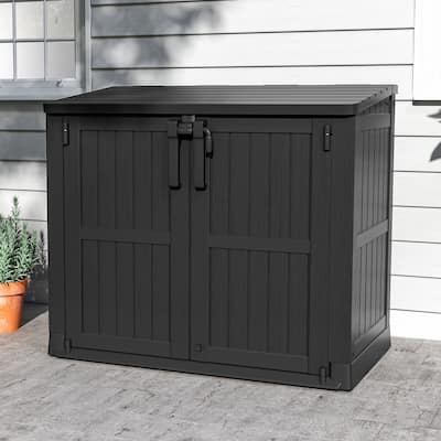 36 Cu Ft Waterproof Outdoor Resin Tool Shed