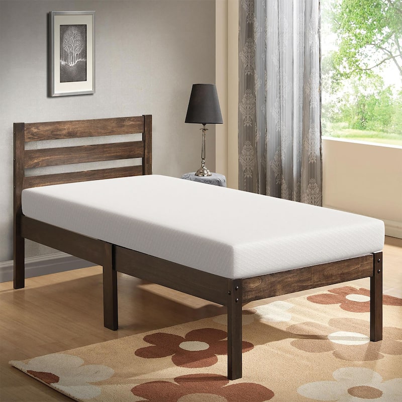 6 in. Gel-Infused Memory Foam Mattress