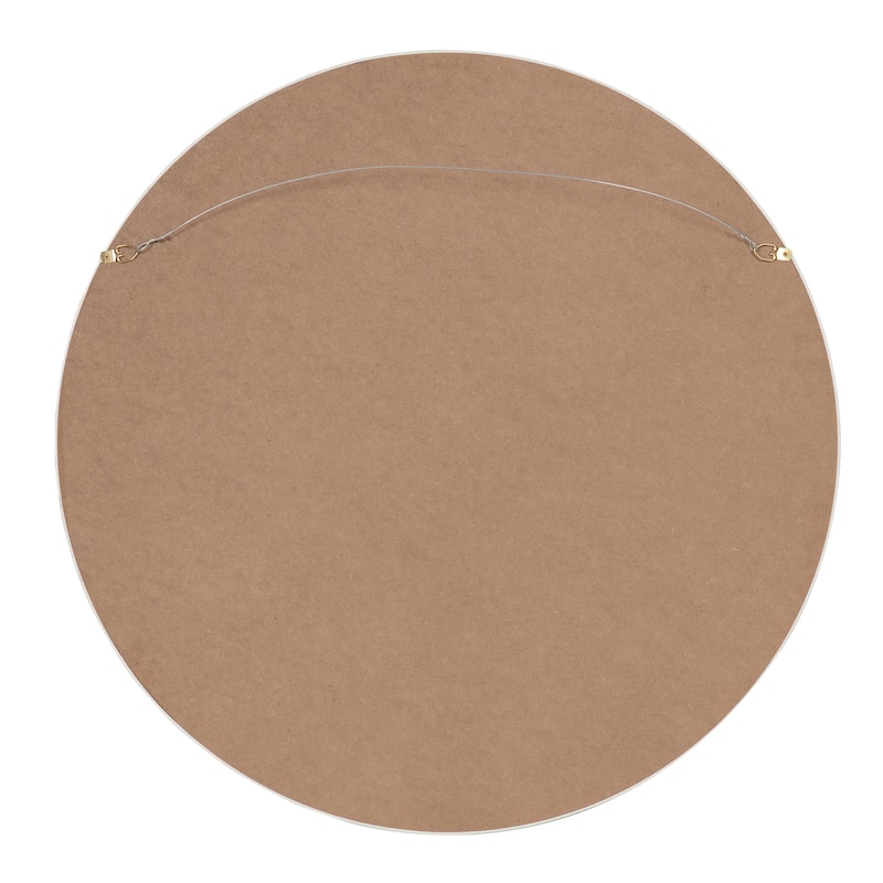 Kate and Laurel Travis 25.6" Round Accent Wall Mirror