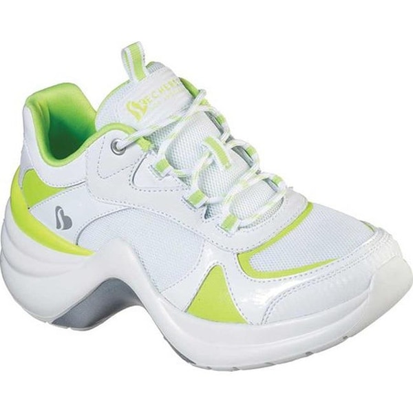 skechers neon green shoes