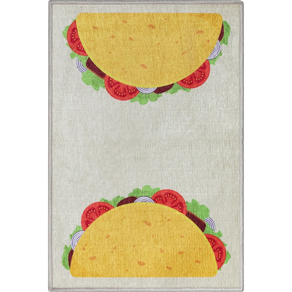 Well Woven Apollo Novelty Easy Clean Area Rug