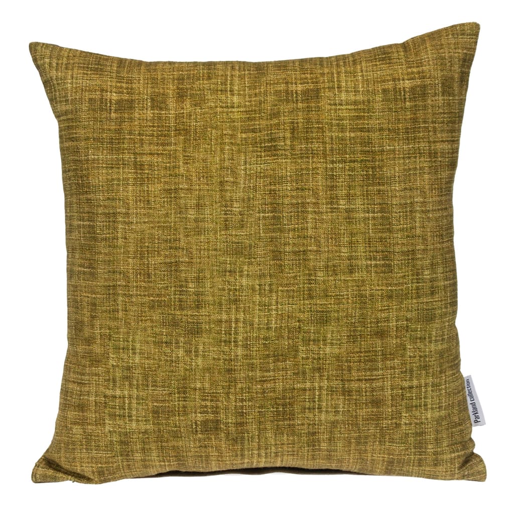 Woven Square Throw Pillow - 18" - Green