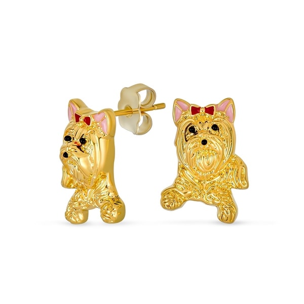 Yorkshire terrier earrings Clearance