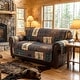preview thumbnail 2 of 6, Donna Sharp Brown Bear Cabin Furniture Covers Loveseat