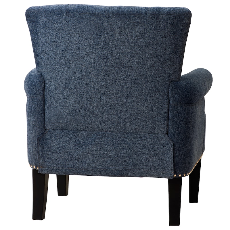 24" Polyester Accent Chair